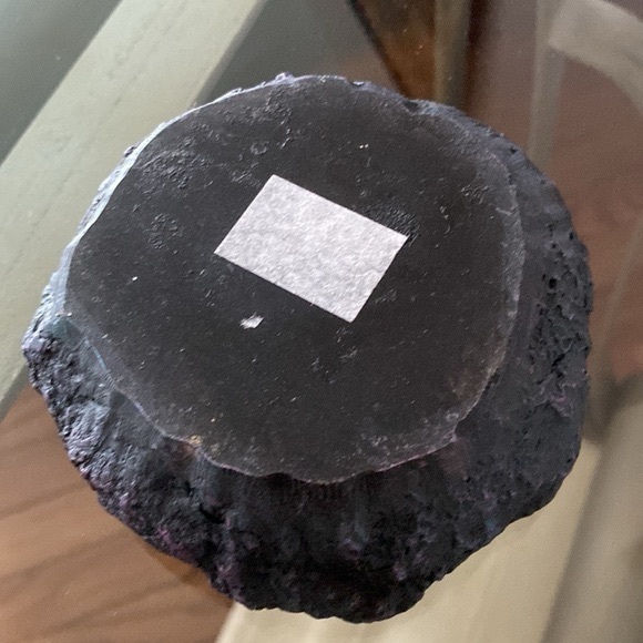 Colorful Blue Crystal Geode Stone Design 4.25 inch Ashtray - Picture 3 of 8